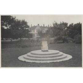 Sundial in Front Garden of Waitaki Boys' High School