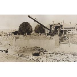 Repair Work after Leith River Flood