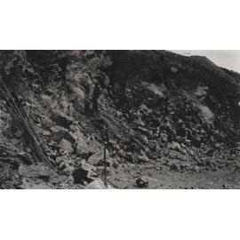 Excavation Above Mucking Track, Mahinerangi Dam